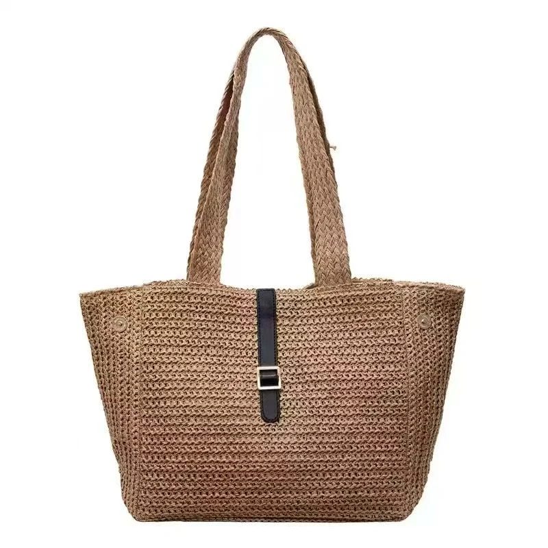 Geräumige und handgemachte Einkaufs- und Strandtasche Skanto