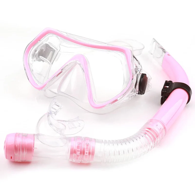 Schnorchelmaske mit Anti-Beschlag-Technologie und flexiblem Mundstück Skanto