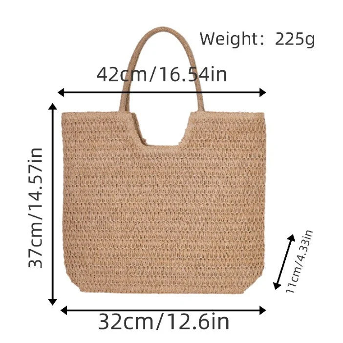 Handgewebte Strandtasche Skanto