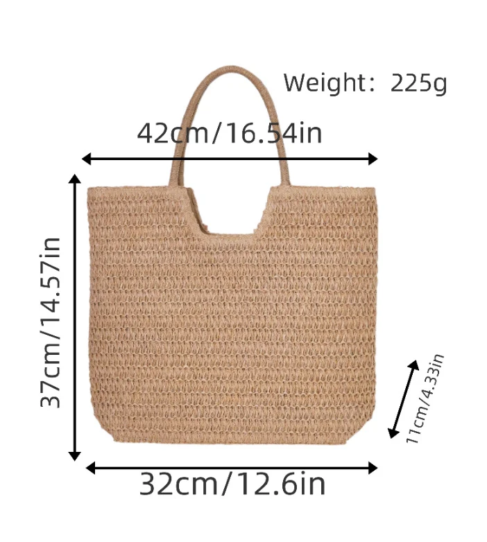 Handgewebte Strandtasche Skanto