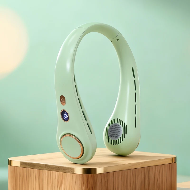 Tragbarer Nackenventilator für Damen Skanto
