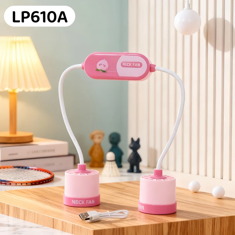 Tragbarer Nackenventilator für Damen Skanto