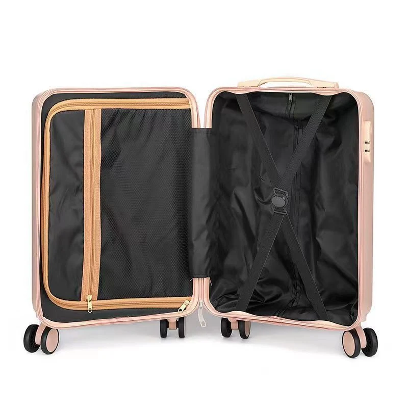 Eleganter Kompakter Roll-Reisekoffer Skanto