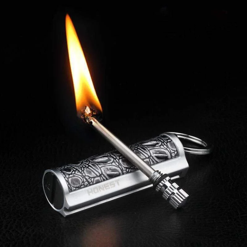 Wasserdichter Feuerstarter mit Feuerstein | Skanto