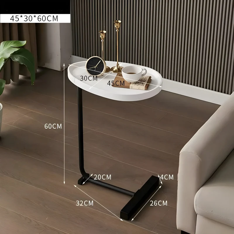 Kleiner rollbarer Couchtisch – Stilvoll & vielseitig | Kompakt für Zuhause, Hotel oder Gästezimmer | Skanto