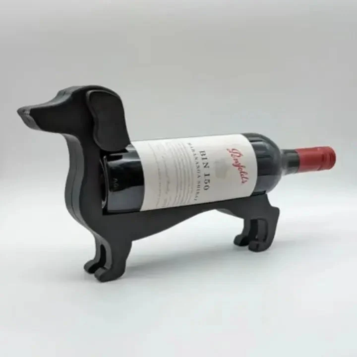 Dackel-Weinflaschenhalter – Einzigartiges, dekoratives Weinregal