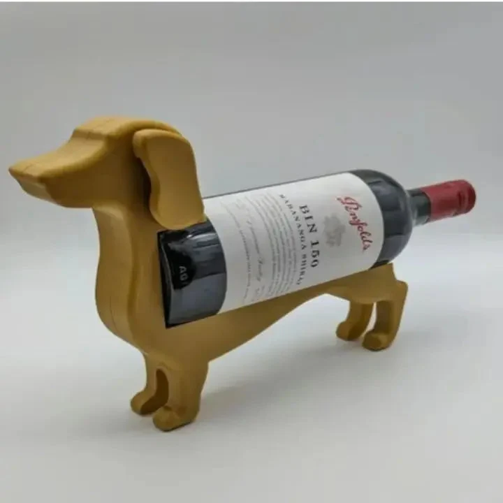 Dackel-Weinflaschenhalter – Einzigartiges, dekoratives Weinregal