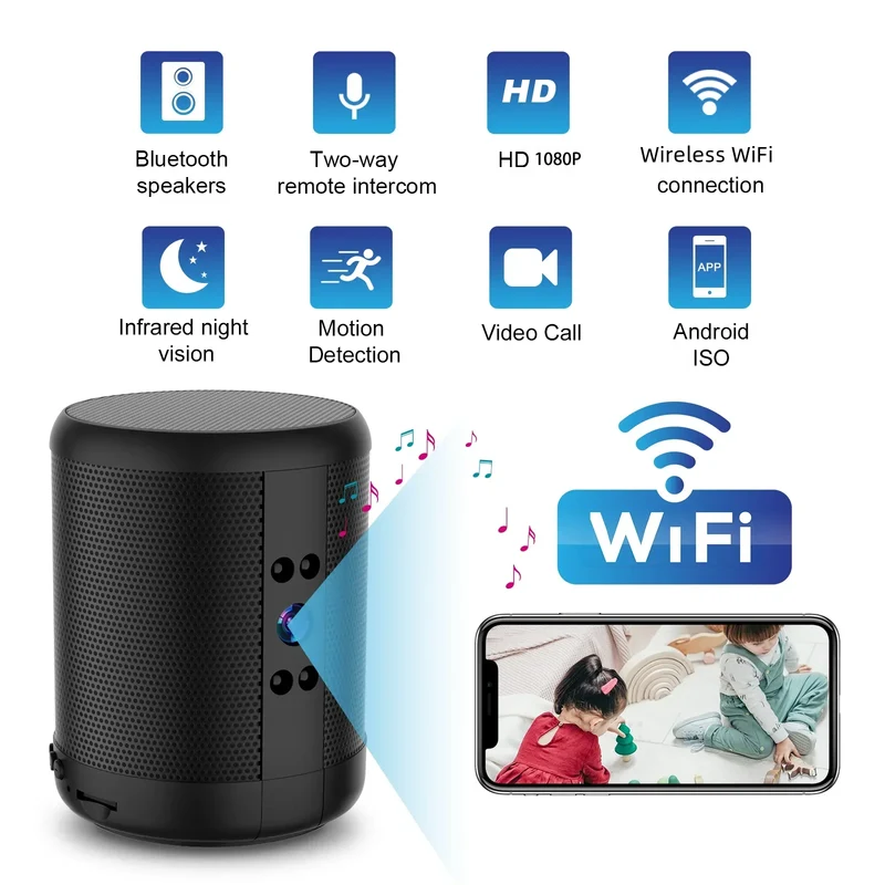 Skanto | Home Eye Smart Nachtsicht-WiFi-Kamera