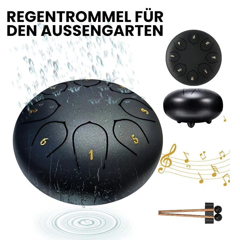 Regentrommel als Garteninstrument | Skanto