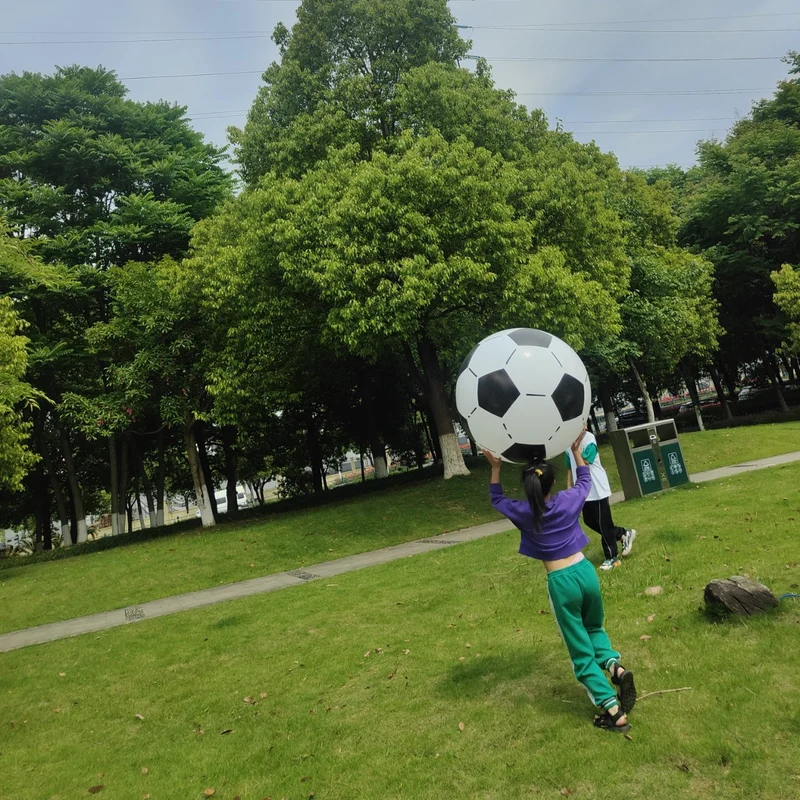 Unisex aufblasbarer Fußball mit großem Durchmesser Skanto