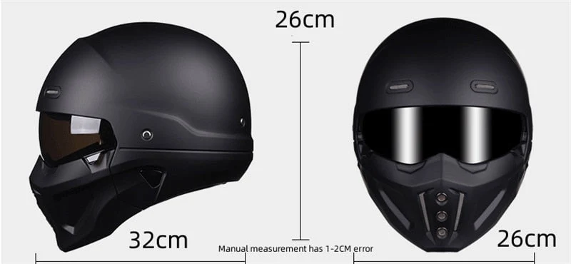 Skanto | Mystic Rider Abnehmbarer Integralhelm