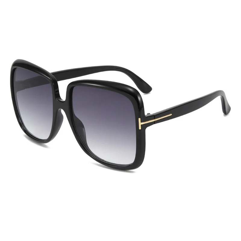 Elegante Oversize-Damen-Sonnenbrille mit filigranem Rahmen Skanto