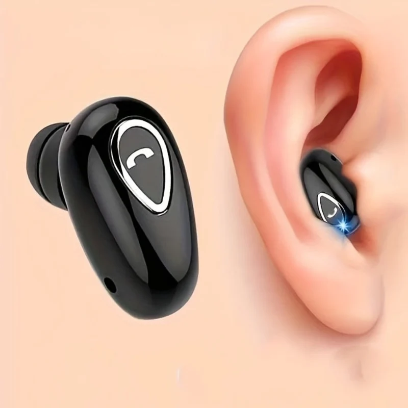 Skanto | Bluetooth Earbud Kabelloser Mini Unsichtbarer Einzelohr-Kopfhörer