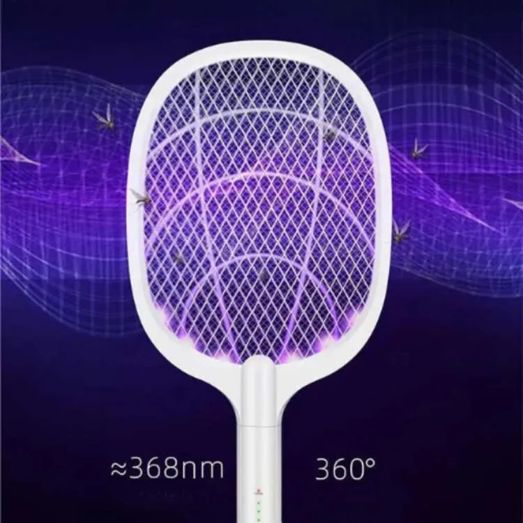 Elektrische Fliegenklatsche mit UV-Licht | Skanto