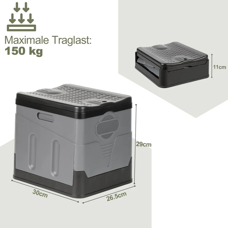 Faltbare Campingtoilette | Skanto