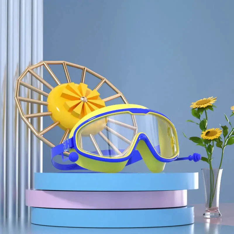 Anti-Beschlag-Schwimmbrille für Kinder – Weich und schützend