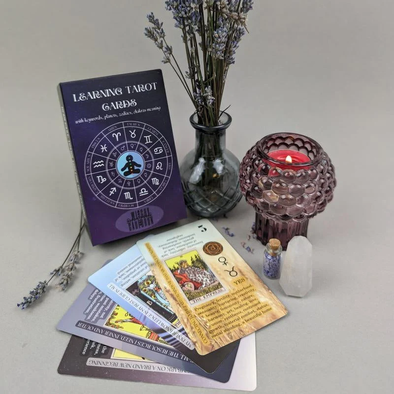 Tarot-Deck zum Lernen mit Bedeutungen | Skanto