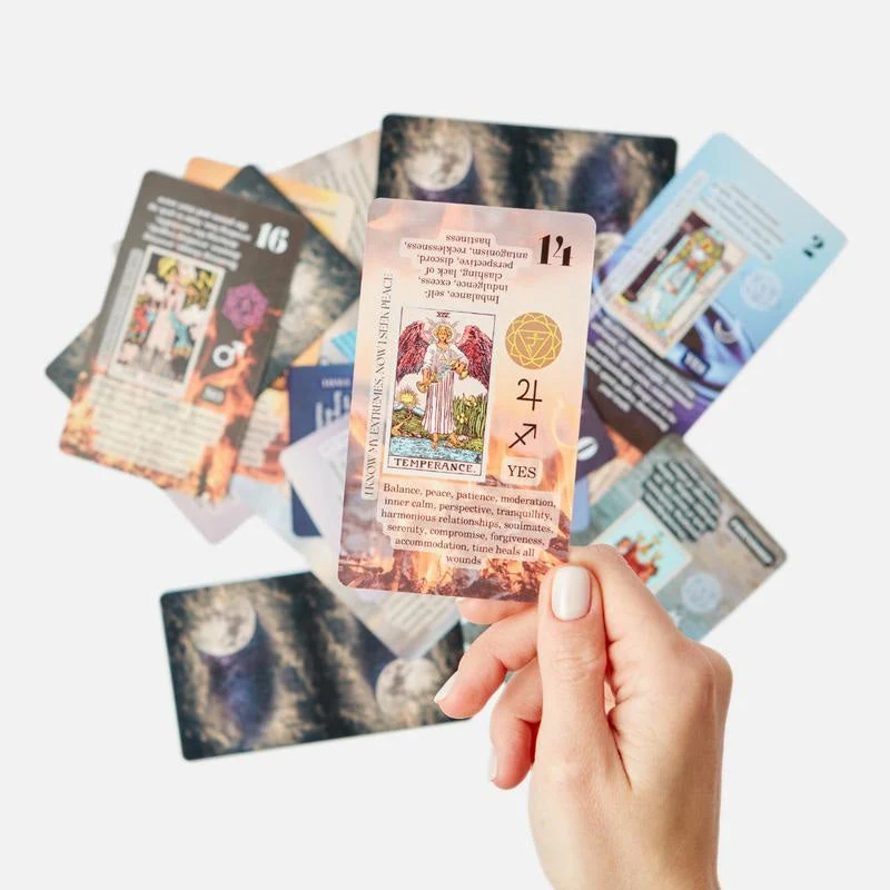 Tarot-Deck zum Lernen mit Bedeutungen | Skanto