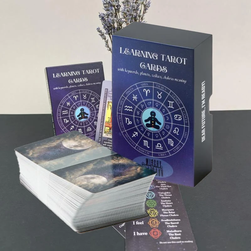 Tarot-Deck zum Lernen mit Bedeutungen | Skanto