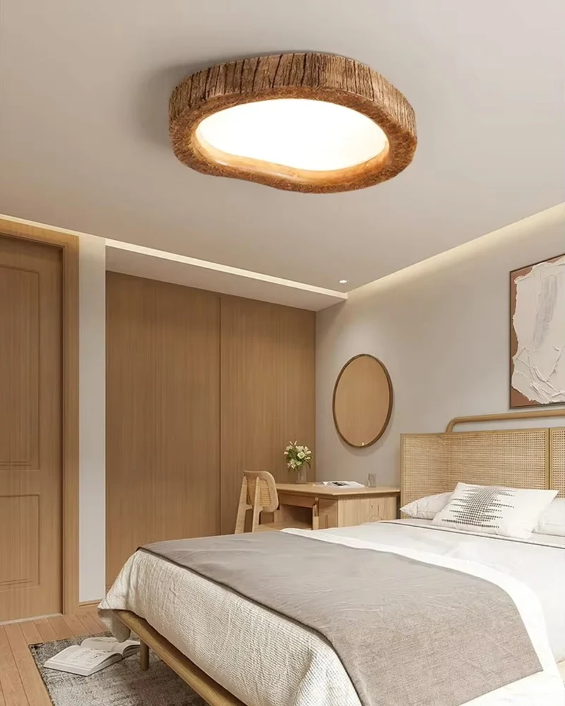 Skanto | Deckenlampe aus Holz mit dezentem Glanz