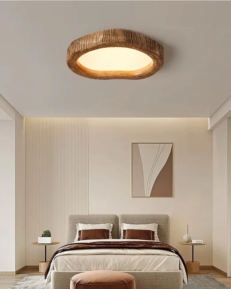 Skanto | Deckenlampe aus Holz mit dezentem Glanz
