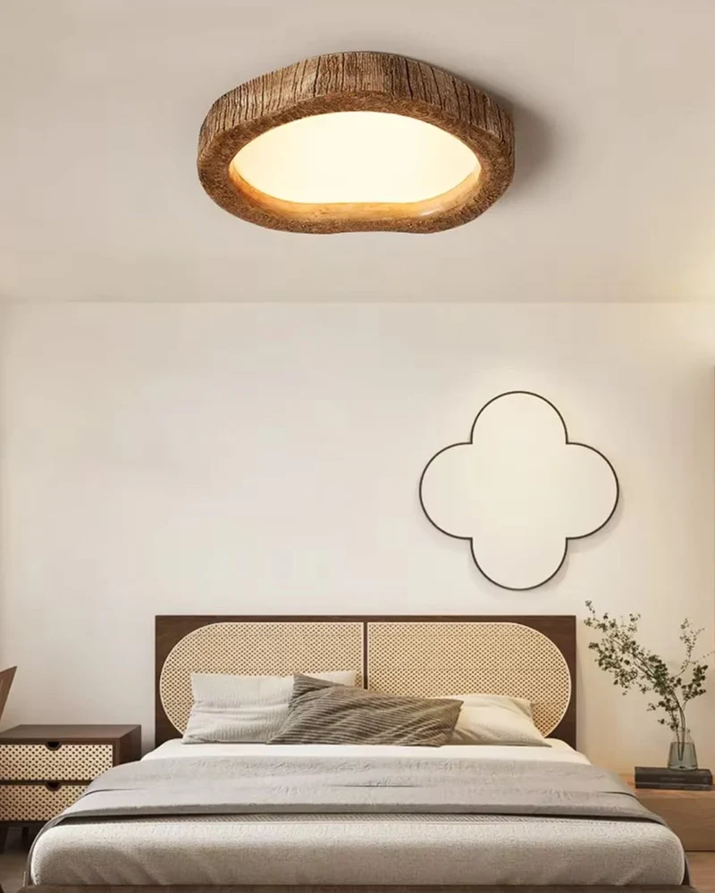 Skanto | Deckenlampe aus Holz mit dezentem Glanz
