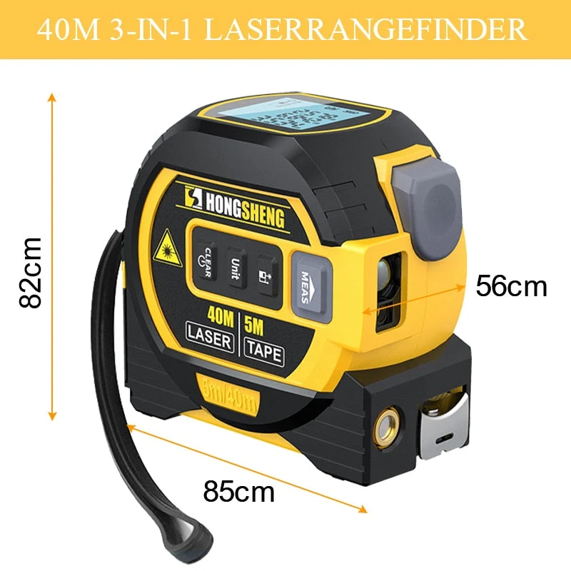 Skanto | 3i1 Ultimatives Pro Laser Smart Maßband