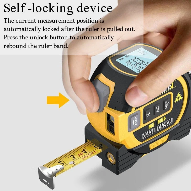 Skanto | 3i1 Ultimatives Pro Laser Smart Maßband