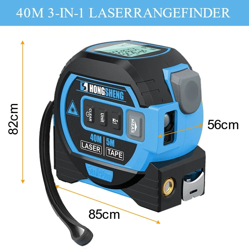 Skanto | 3i1 Ultimatives Pro Laser Smart Maßband