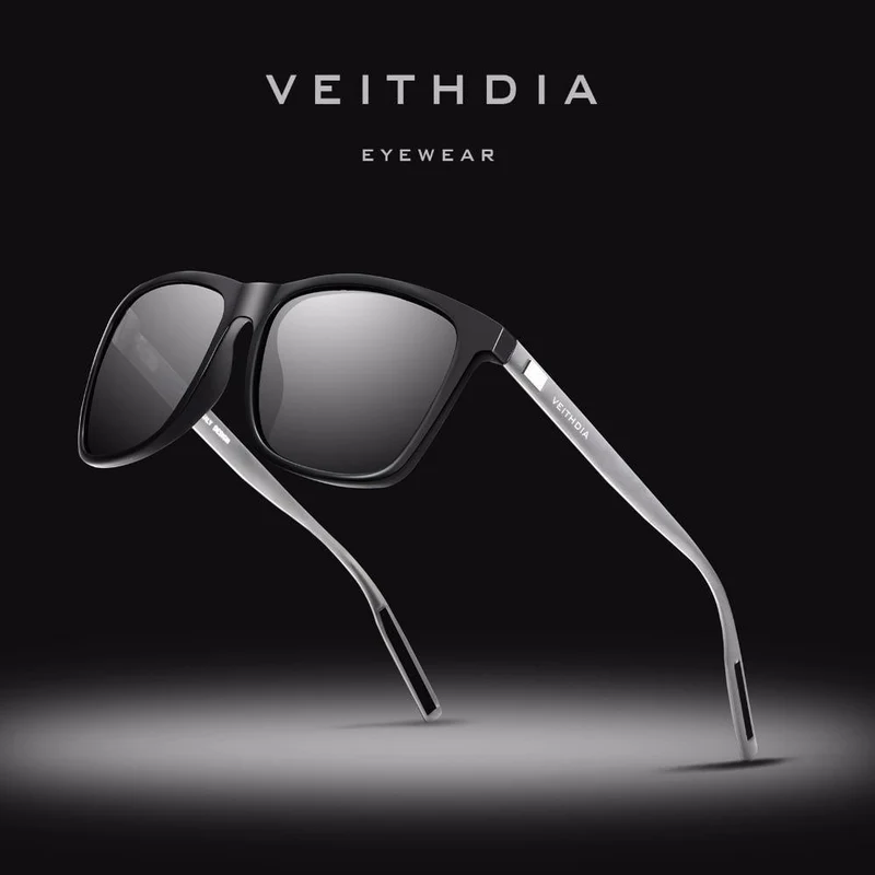 Skanto | Unisex Retro Aluminium Sonnenbrille polarisierte Gläser
