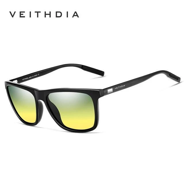Skanto | Unisex Retro Aluminium Sonnenbrille polarisierte Gläser