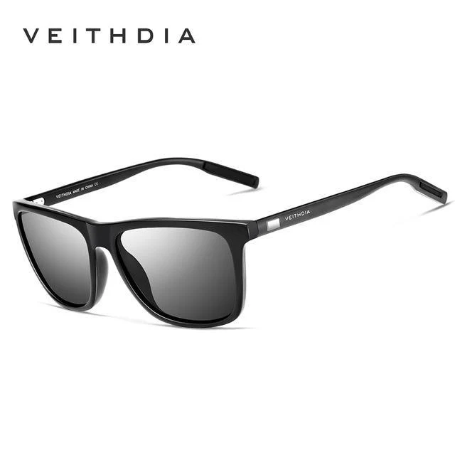 Skanto | Unisex Retro Aluminium Sonnenbrille polarisierte Gläser