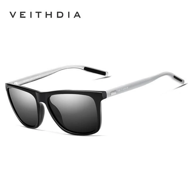Skanto | Unisex Retro Aluminium Sonnenbrille polarisierte Gläser