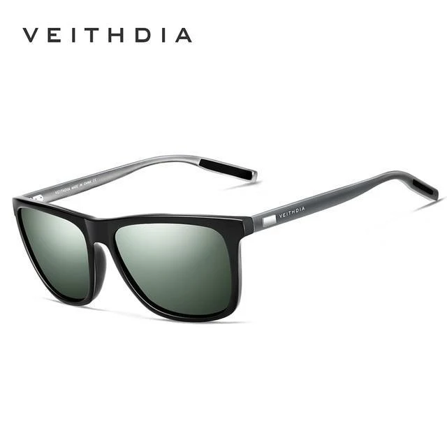 Skanto | Unisex Retro Aluminium Sonnenbrille polarisierte Gläser