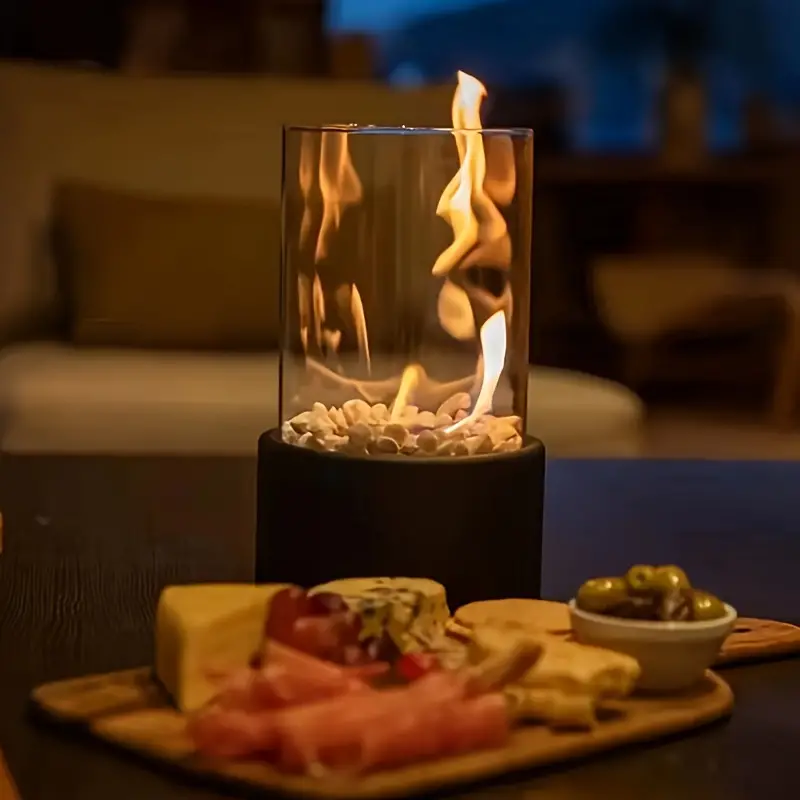 Skanto | Geruchlose Wärme in einem eleganten, tragbaren Tischkamin