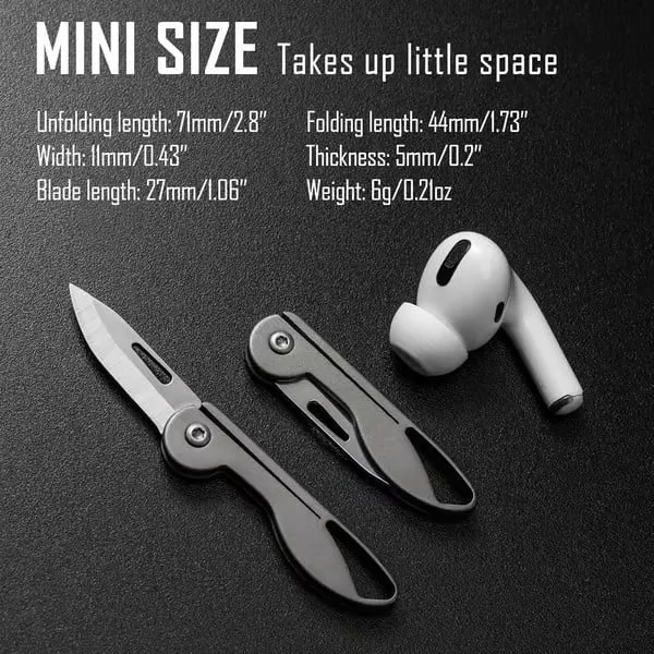 Mini-Taschenmesser aus Titanlegierung Skanto
