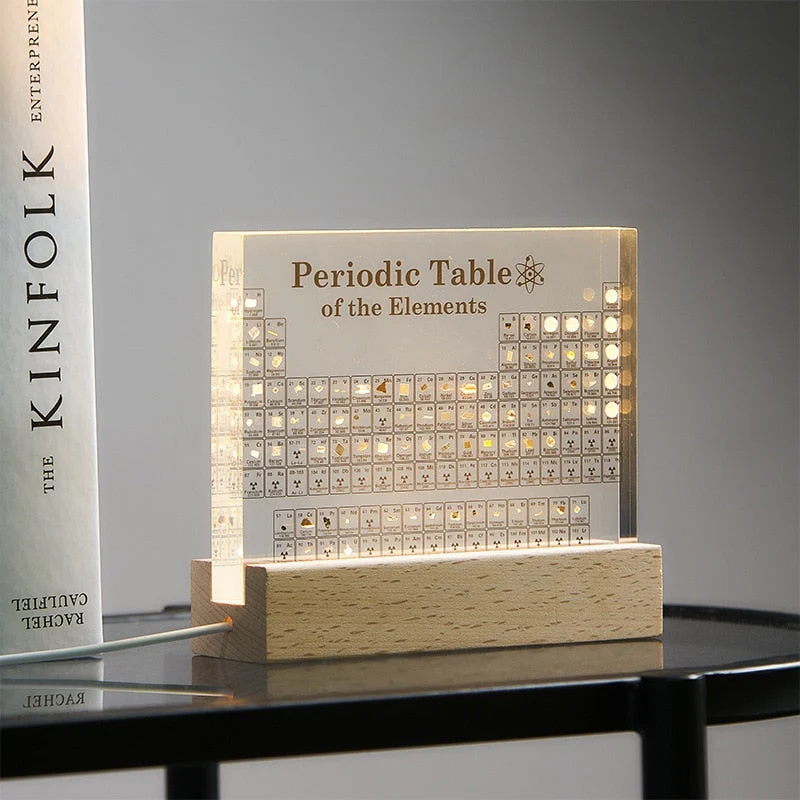 Skanto | Pädagogische Acryl-Periodensystem-Dekoration