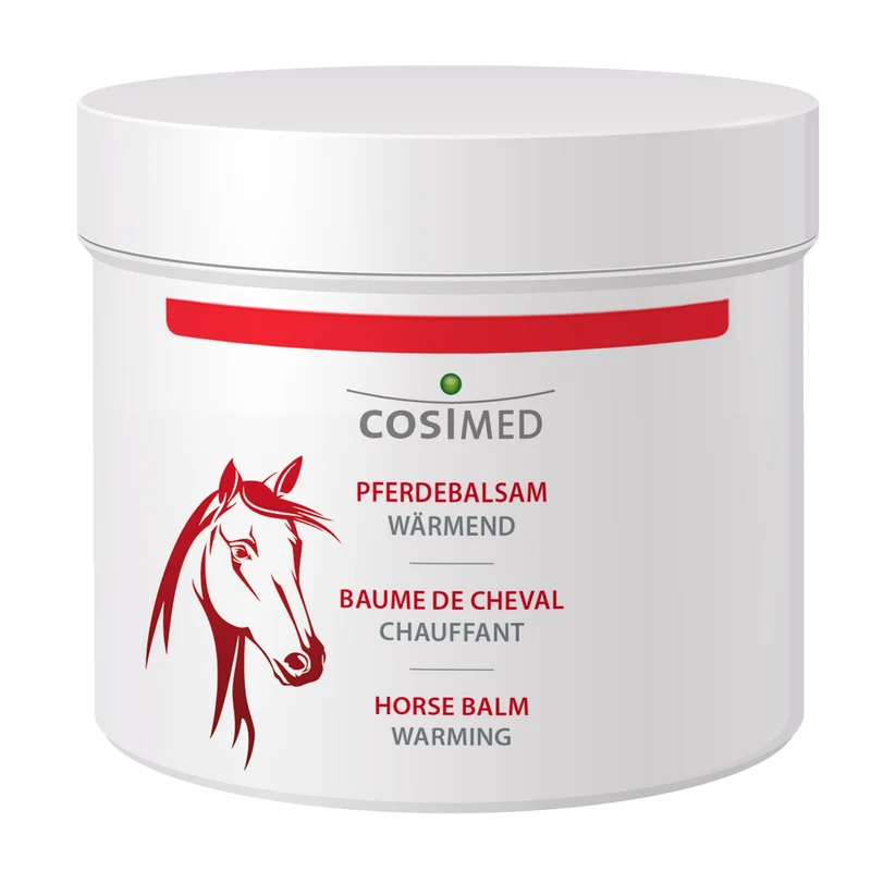 cosiMed Pferdebalsam wärmend | Aktiv-Gel mit Rotem Weinlaub | 100/500ml