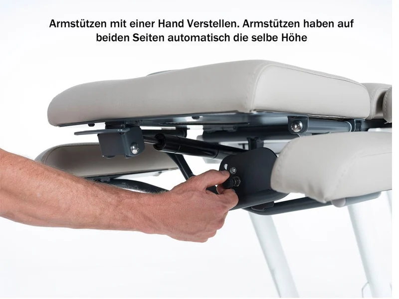 Gymna Pro Q8 Osteopathenliege | Elektrisch | 4-teilig mit Heizung