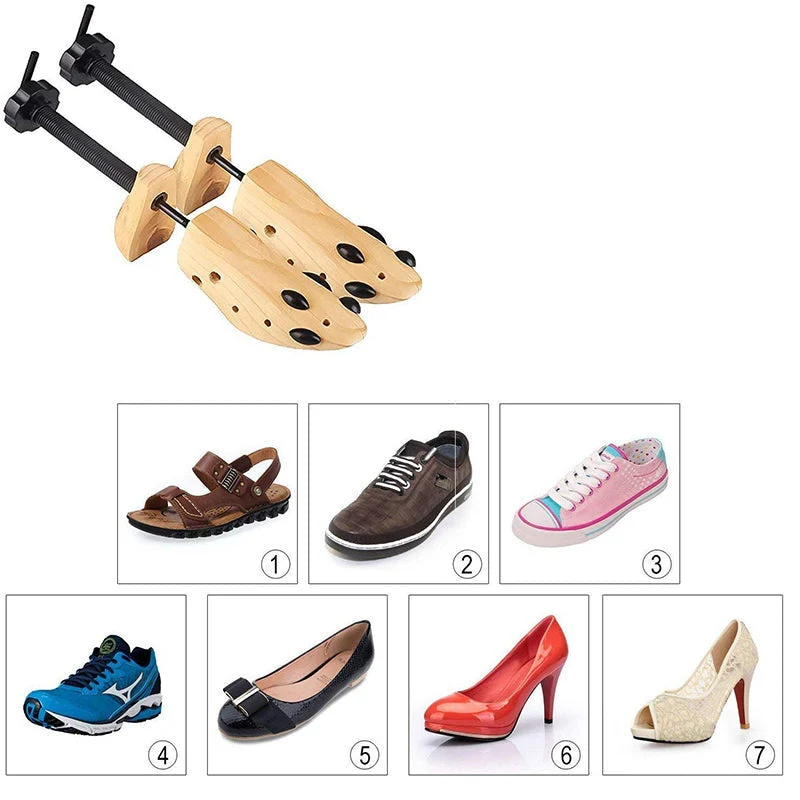 Verstellbarer Luxus-Schuhspanner – Drei Komfort-Passformhilfen | Skanto