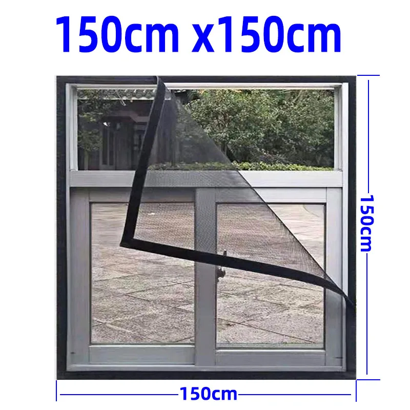 Verstellbares unsichtbares Anti-Mücken-waschbares Fenstergitter | Skanto