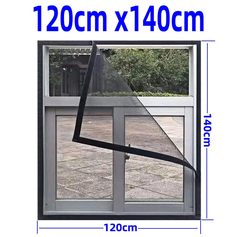 Verstellbares unsichtbares Anti-Mücken-waschbares Fenstergitter | Skanto