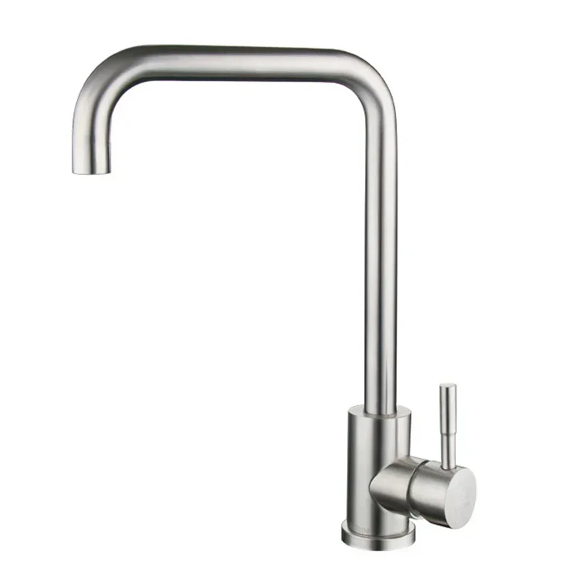 Edelstahl-Armatur – Hochwertige, rostfreie Armatur mit schwenkbarem Auslauf, langlebig und leicht zu reinigen, ideal für moderne Küchen | Skanto
