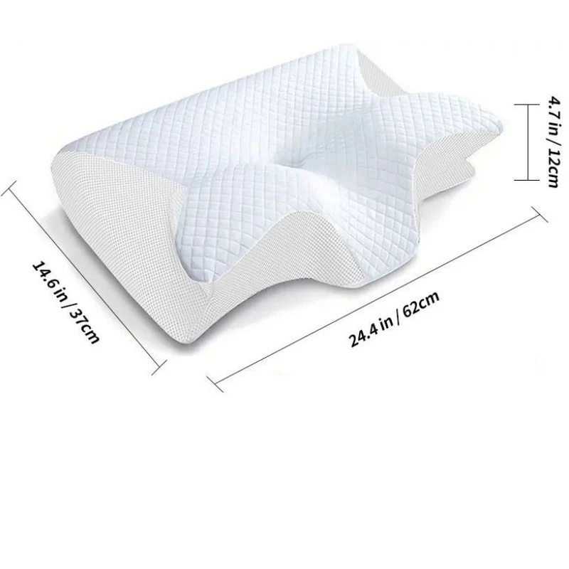 Ergonomisches Kopf Kissen für Erholsamen Schlaf