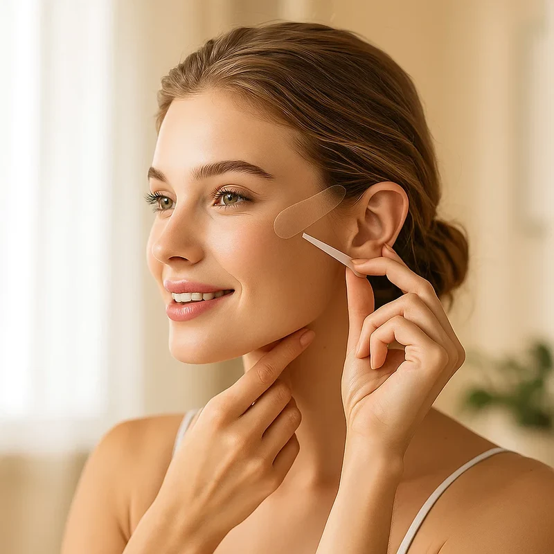 Unsichtbares Facelifting Band
