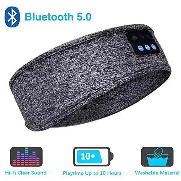 Skanto | Schlaf-Kopfhörer | Kabelloses Bluetooth-Stirnband zum Schlafen