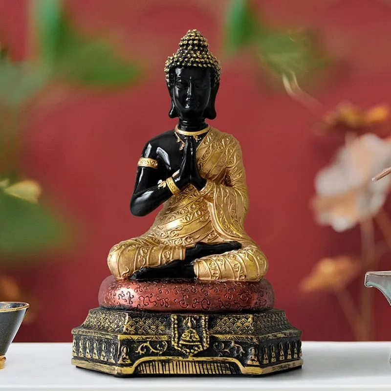 Meditierende Buddha-Statue Skanto