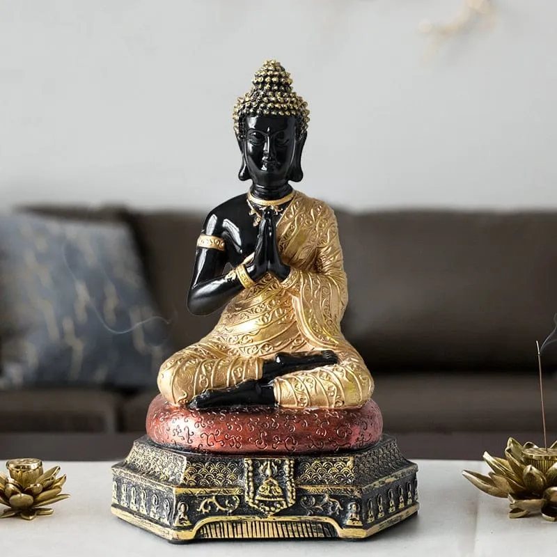 Meditierende Buddha-Statue Skanto