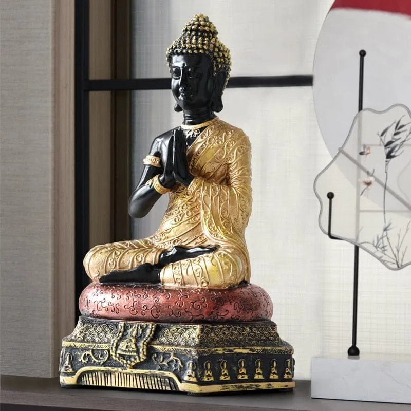 Meditierende Buddha-Statue Skanto