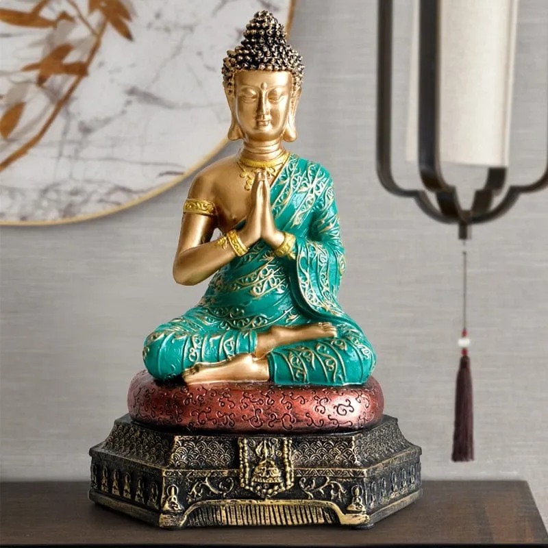 Meditierende Buddha-Statue Skanto